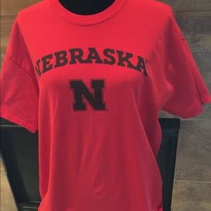 Red Nebraska t shirt